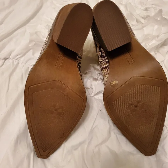 NIB Vince Camuto | Snakeskin Heel western ankle boot - Picture 5 of 7